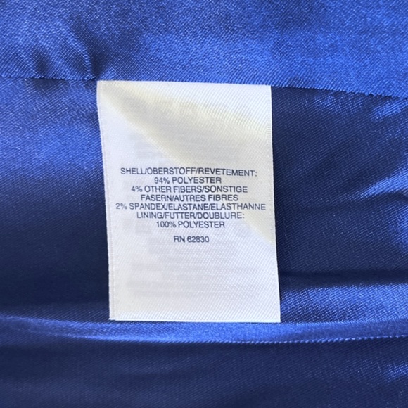 Lands’ End Classic Stand-collar Jacket | Size 12 | Cobalt Blue | NWT | $65 - Picture 6 of 8